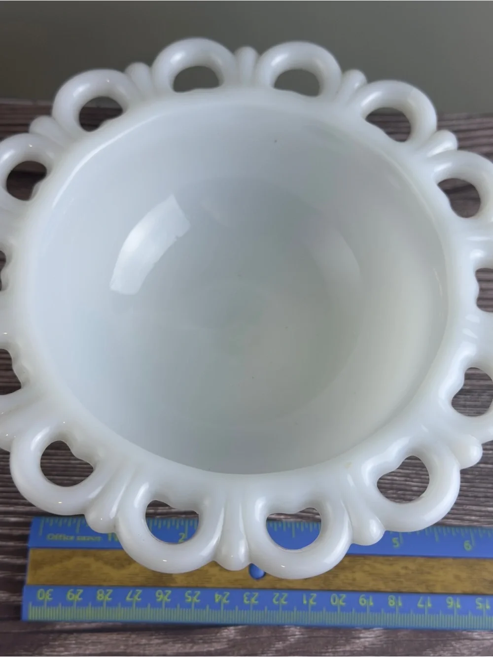 Vintage Milk Glass Lot + Silver Stand & 2 Silver Spoons – Elegant Serving Set